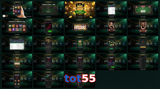 Main screen of Tot55 bet page for PK players